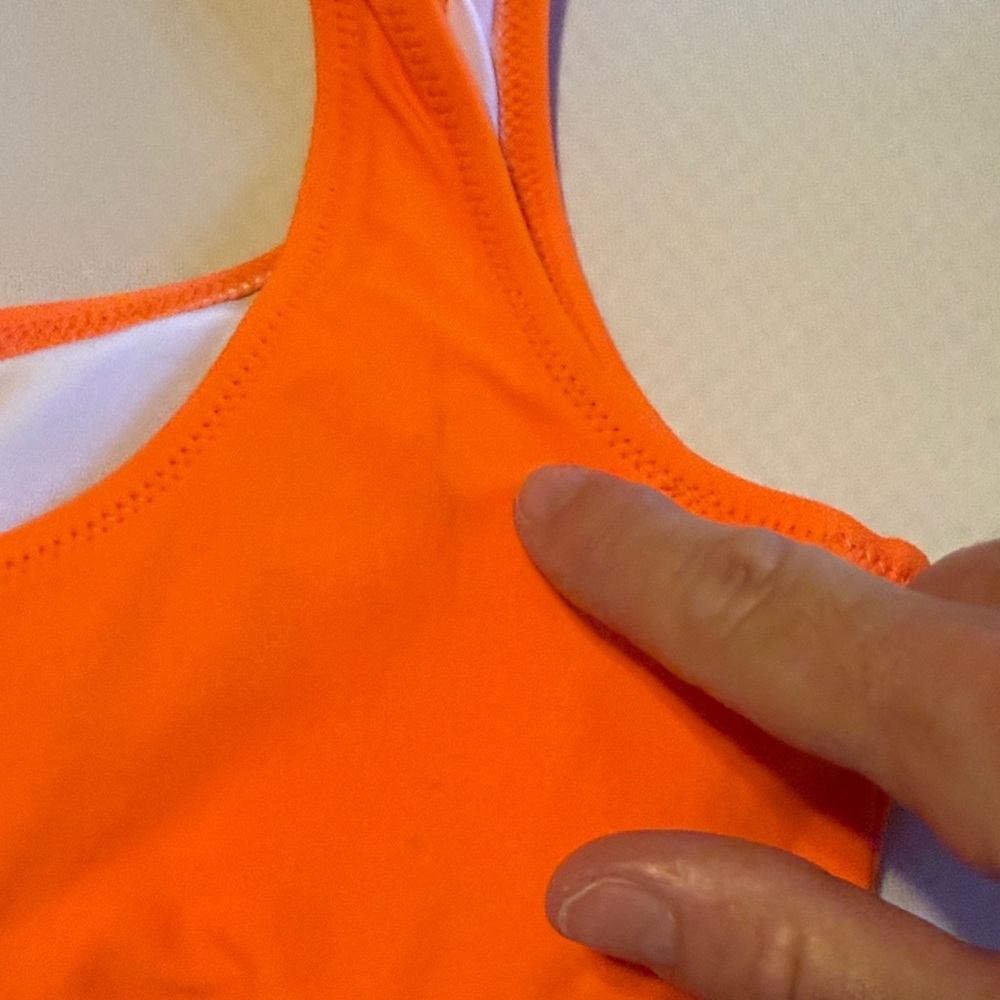 Bright Orange Two-Piece Bikini Set - Picture 3 of 3
